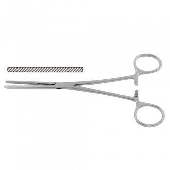 Doyen Intestinal Clamp Straight Stainless Steel, 21.5 cm - 8 1/2"